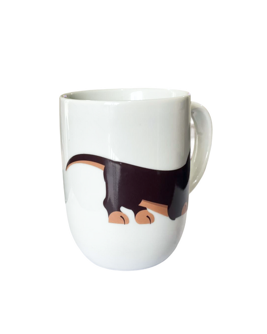 Caneca Preto e Canela