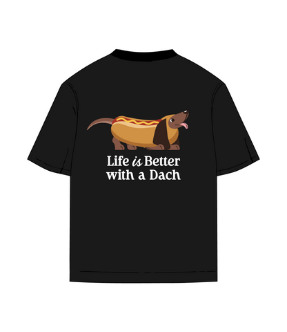 Camisa Life is Better - Hot Dog