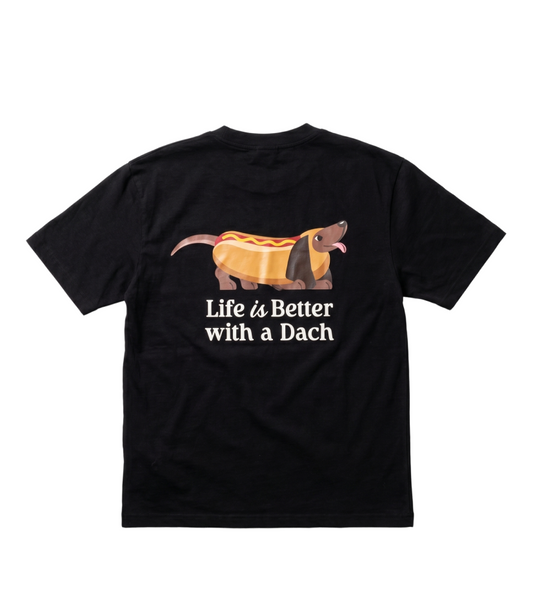 Camisa Life is Better - Hot Dog