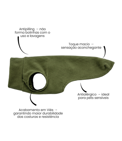 Fleece Verde Militar