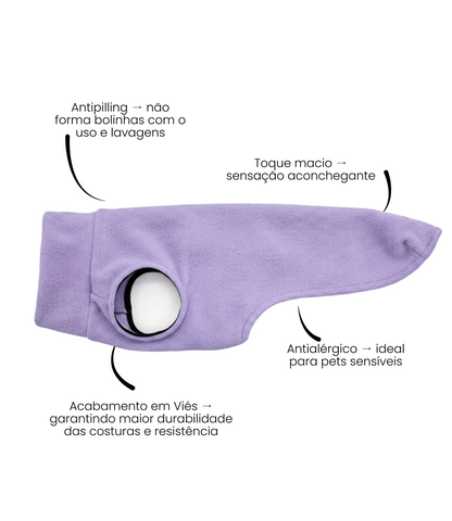 Fleece Lilás