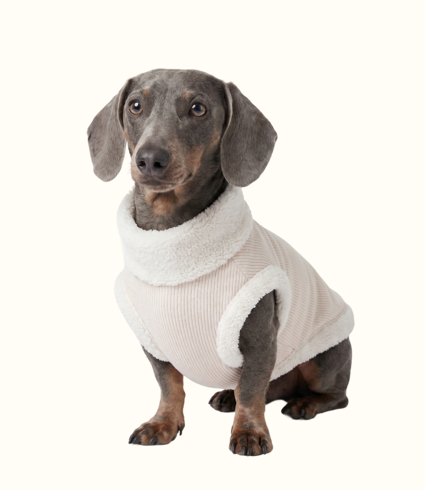 Roupa Pet Dachshund Canelada - Branco