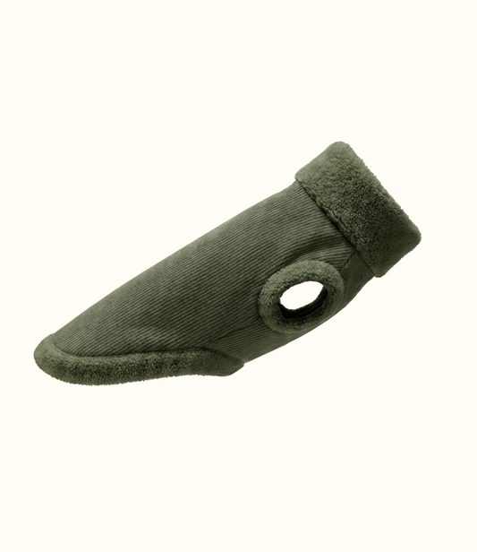 Roupa Pet Dachshund Canelada - Verde Militar