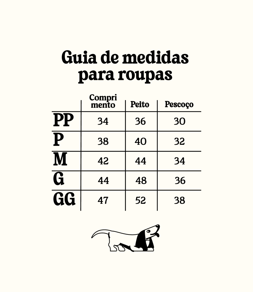Camisa Copa 26 para Dachshund