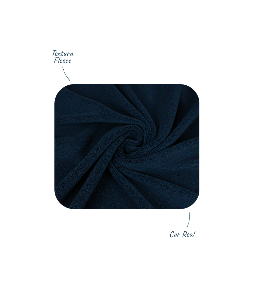 Roupa Pet Dino Fleece Azul