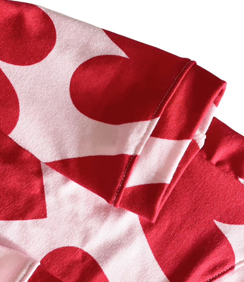 Camisa pet corações - Modelagem Dachshund