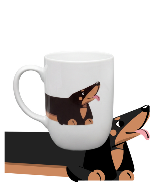 Caneca Doxi —  Preto e Canela