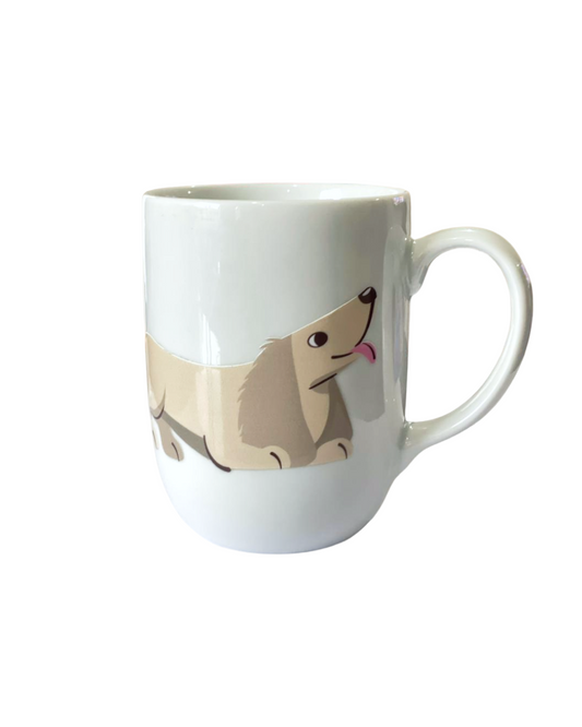 Caneca Pelo longo Creme
