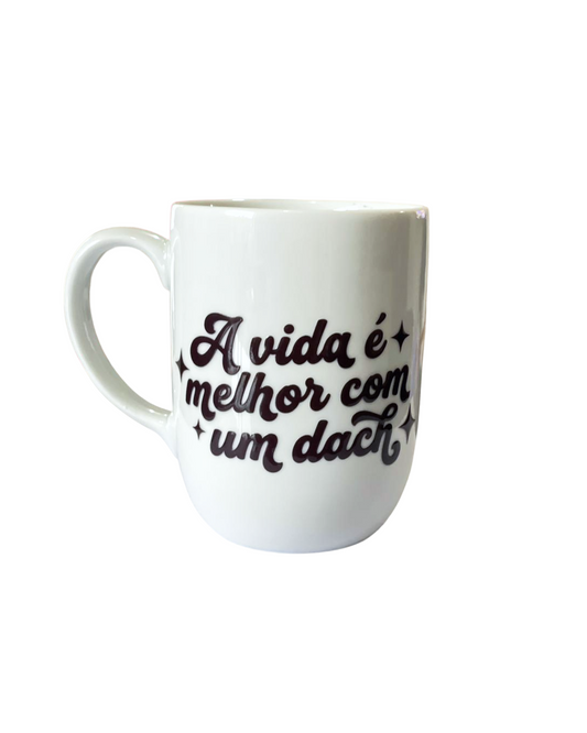 Caneca Pelo Longo Arlequim