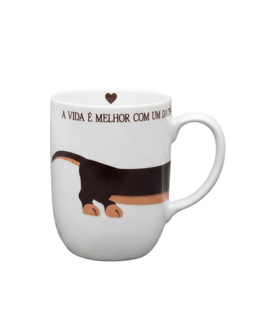 Caneca Doxi —  Preto e Canela