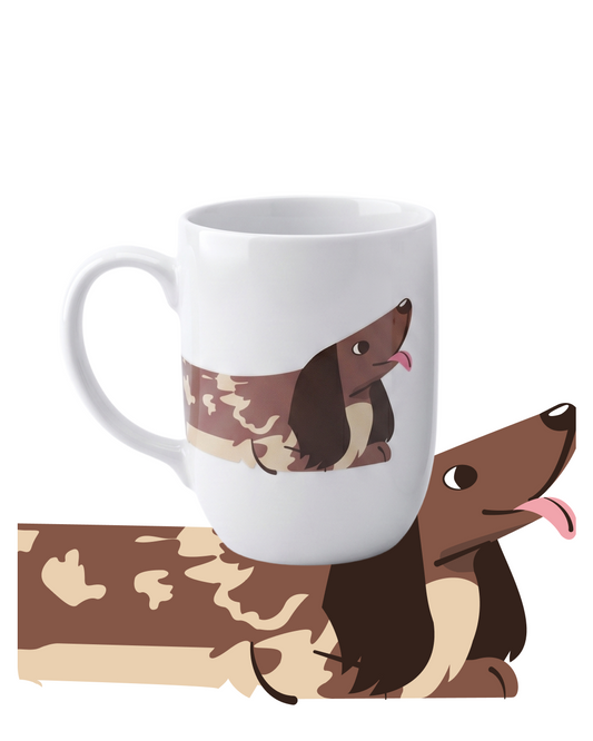 Caneca Doxi —  Pelo Longo Arlequim