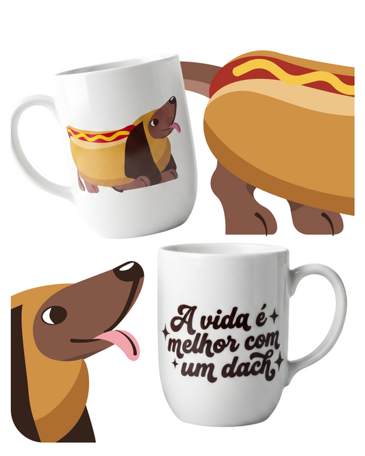 Caneca Hot Dog